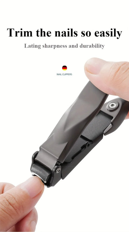 Coupe-ongles ergonomique avec récupérateur