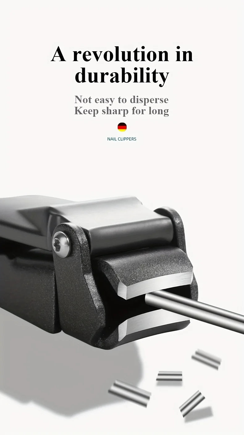 Coupe-ongles ergonomique avec récupérateur