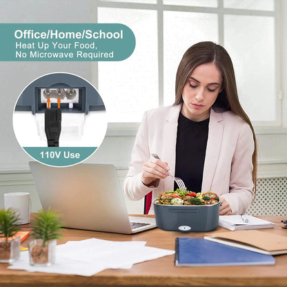 Lunch Box Électrique Chauffante 1,5L