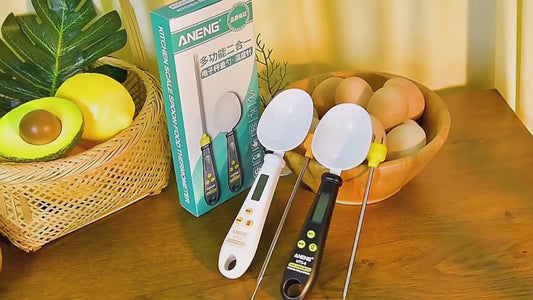 Cuillère balance digitale 2 en 1